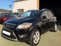 Usado Ford Kuga Titanium 136 CV (100 kW) 2008 Negro SUV
