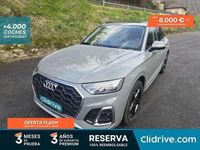 Usado Audi Q5 S-Line 163 CV (119 kW) 2021 Gris SUV