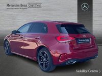 Usado Mercedes A250 AMG line 218 CV (160 kW) 2022 Patagonia red  metallic paint