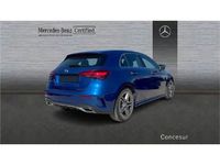 Usado Mercedes A180 AMG line 136 CV (100 kW) 2024 Azul espectra Berlina