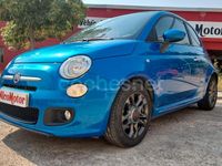 Usado Fiat 500 Pop 69 CV (50 kW) 2016 Azul Berlina