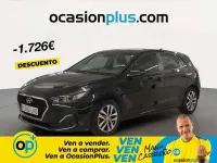 Usado Hyundai i30 95 CV (69 kW) 2020 Negro Utilitario