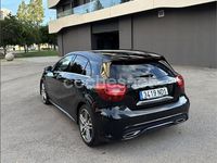 Usado Mercedes A180 AMG line 122 CV (89 kW) 2016 Negro Berlina
