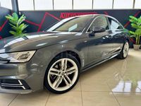 Usado Audi A4 S-Line 150 CV (110 kW) 2017 Gris / plata Berlina