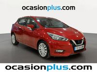 Usado Nissan Micra Acenta 90 CV (66 kW) 2018 Rojo Utilitario
