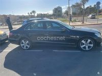 Usado Mercedes E220 Avantgarde 170 CV (125 kW) 2010 Negro Berlina
