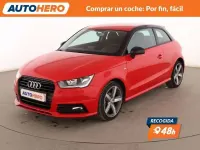 Usado Audi A1 95 CV (69 kW) 2017 Rojo Utilitario
