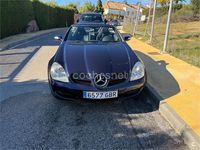 Usado Mercedes SLK200 163 CV (119 kW) 2008 Azul Descapotable