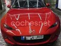 Usado Mazda MX5 Luxury 160 CV (117 kW) 2015 Rojo Descapotable