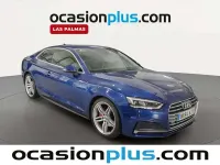 Usado Audi A5 S-Line 190 CV (139 kW) 2018 Azul Coupe