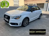 Usado Audi A1 Sportback S-Line 86 CV (63 kW) 2014 Blanco Utilitario