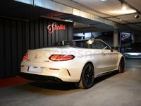 Usado Mercedes C63S AMG 510 CV (375 kW) 2021 Blanco Descapotable