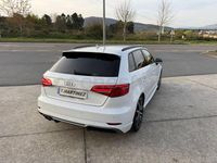 Usado Audi A3 S-Line 150 CV (110 kW) 2017 Blanco Berlina