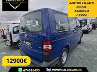 Usado VW Transporter Pro 84 CV (61 kW) 2013 Azul Van