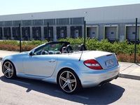 Usado Mercedes SLK350 272 CV (200 kW) 2004 Gris / plata Descapotable