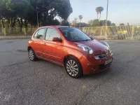 Usado Nissan Micra 80 CV (58 kW) 2008 Granate Berlina