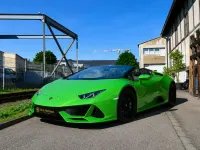 Usado Lamborghini Huracán 639 CV (469 kW) 2020 Verde Descapotable
