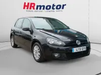 Usado VW Golf VI Advance 105 CV (77 kW) 2009 Negro