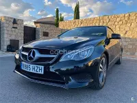 Usado Mercedes E200 184 CV (135 kW) 2013 Negro Descapotable