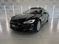 Usado Tesla Model S 386 kW (525 CV) 2016 Negro Utilitario