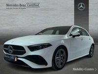 Usado Mercedes A180 AMG line 116 CV (85 kW) 2024 Blanco polar Berlina