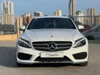 Occasion Mercedes C220 AMG line 170 PK (125 kW) 2016 Wit Stationwagen
