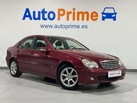 Usado Mercedes C180 Classic 143 CV (105 kW) 2004 Granate Berlina