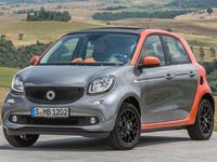 Usado Smart ForFour Passion 71 CV (52 kW) 2016 Negro Utilitario