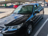 Usado Saab 9-3 Linear 150 CV (110 kW) 2008 Negro Berlina