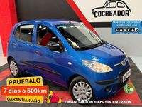 Usado Hyundai i10 Comfort 66 CV (48 kW) 2008 Azul Utilitario