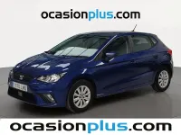Usado Seat Ibiza Reference 95 CV (69 kW) 2021 Azul Utilitario