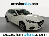 Usado Mazda 3 Luxury 105 CV (77 kW) 2016 Blanco Berlina