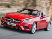 Usado Mercedes SLC200 184 CV (135 kW) 2018 Negro Descapotable