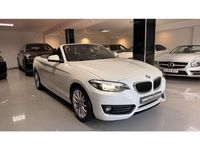 Usado BMW 218 Advantage 150 CV (110 kW) 2018 Blanco Descapotable