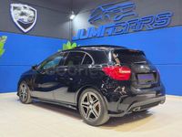 Begagnad Mercedes A200 AMG line 136 HK (100 kW) 2015 Svart Sedan