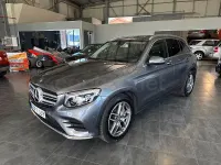 Usado Mercedes GLC220 AMG line 170 CV (125 kW) 2015 Gris / plata SUV