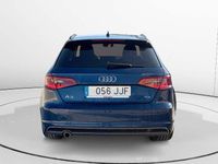 Usado Audi A3 S-Line 111 CV (81 kW) 2015 Azul Utilitario