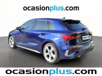 Käytetty Audi A3 S-Line 150 HP (110 kW) 2023 Sininen Sedan