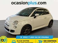 Usado Fiat 500C S 69 CV (50 kW) 2015 Blanco Descapotable