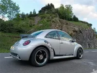 Usado VW New Beetle 100 CV (73 kW) 2002 Gris / plata Utilitario