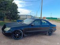 Usado Mercedes S320 224 CV (164 kW) 2000 Negro Berlina