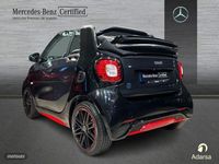Usado Smart ForTwo Electric Drive Passion 60 kW (82 CV) 2019 Negro Descapotable