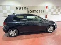 Usado VW Golf VI Advance 105 CV (77 kW) 2009 Negro Utilitario