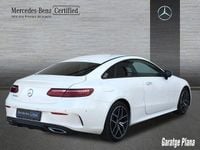 Usado Mercedes E220 AMG line 194 CV (142 kW) 2021 Designo blanco diamante bright Coupe