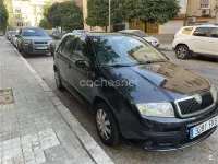 Usado Skoda Fabia 70 CV (51 kW) 2007 Negro Berlina
