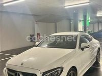 Usado Mercedes C220 170 CV (125 kW) 2017 Blanco Coupe