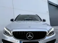 Usado Mercedes C200 150 CV (110 kW) 2018 Gris / plata Familiar