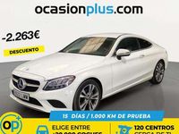 Usado Mercedes C180 156 CV (114 kW) 2019 Blanco Coupe