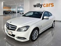 Usado Mercedes C180 156 CV (114 kW) 2011 Blanco Berlina