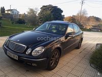 Usado Mercedes E270 Elegance 177 CV (130 kW) 2005 Negro Berlina